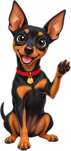 Rocko waving hello